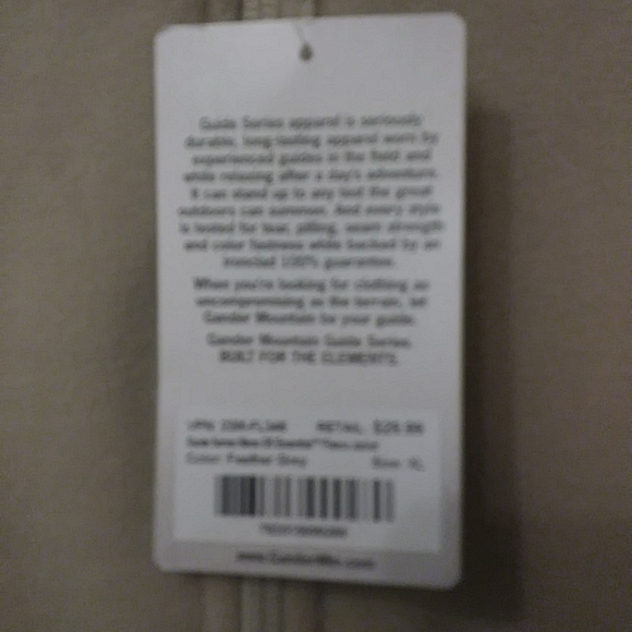 Full Zip Mens Fleece Jacket XL Guide Series - Picture 3 of 7